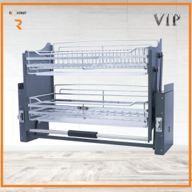 Giá Chén Bát Nâng Hạ Di Động 2 Tầng R015-800 VIP